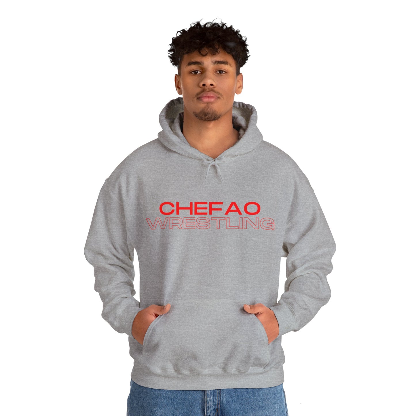 Chefao Wrestling XII, Unisex Heavy Blend™ Hooded Sweatshirt