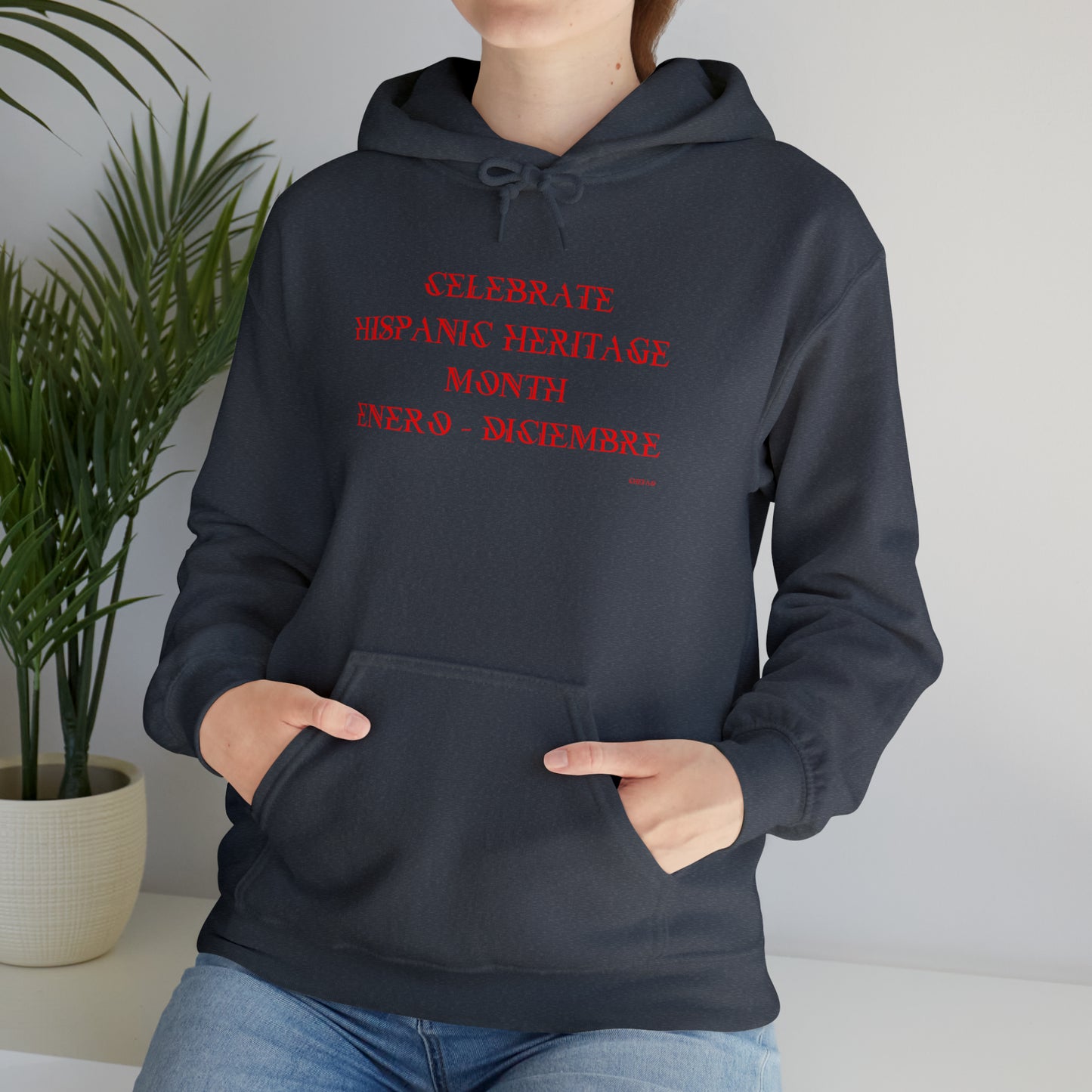 Celebrate Hispanic Heritage Month V, Unisex Heavy Blend Hooded Sweatshirt