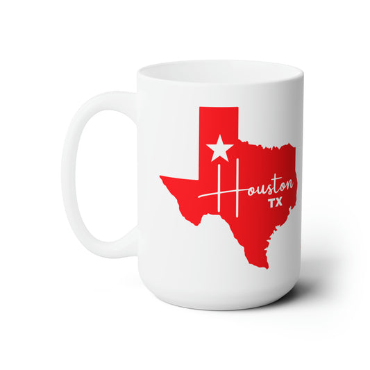 Chefao Houston, Texas I, Ceramic Mug 15oz