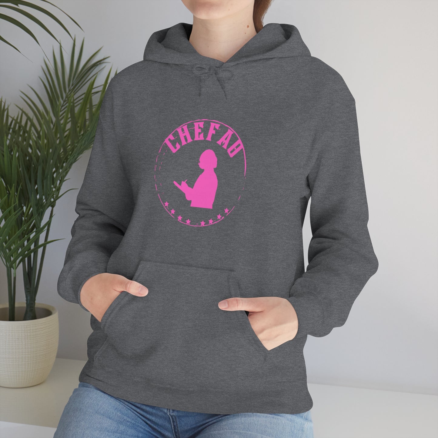 Chefao Teacher I, Unisex Heavy Blend Hooded Sweatshirt