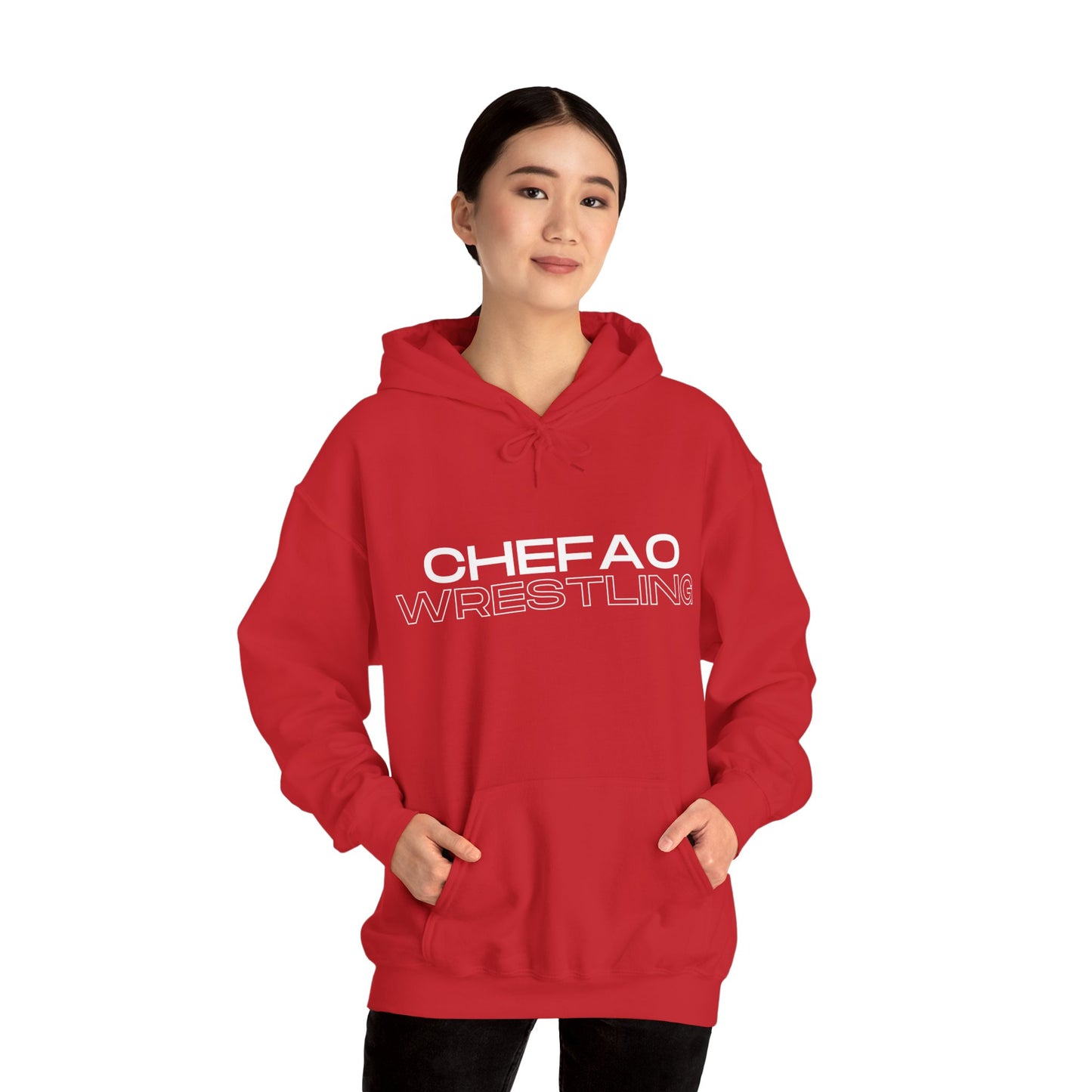 Chefao Wrestling XII, Unisex Heavy Blend™ Hooded Sweatshirt