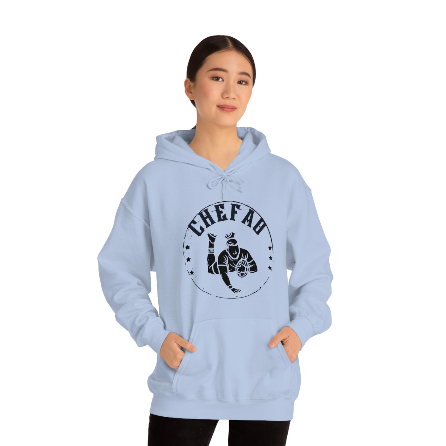 Chefao Rugby I, Unisex Heavy Blend Hooded Sweatshirt