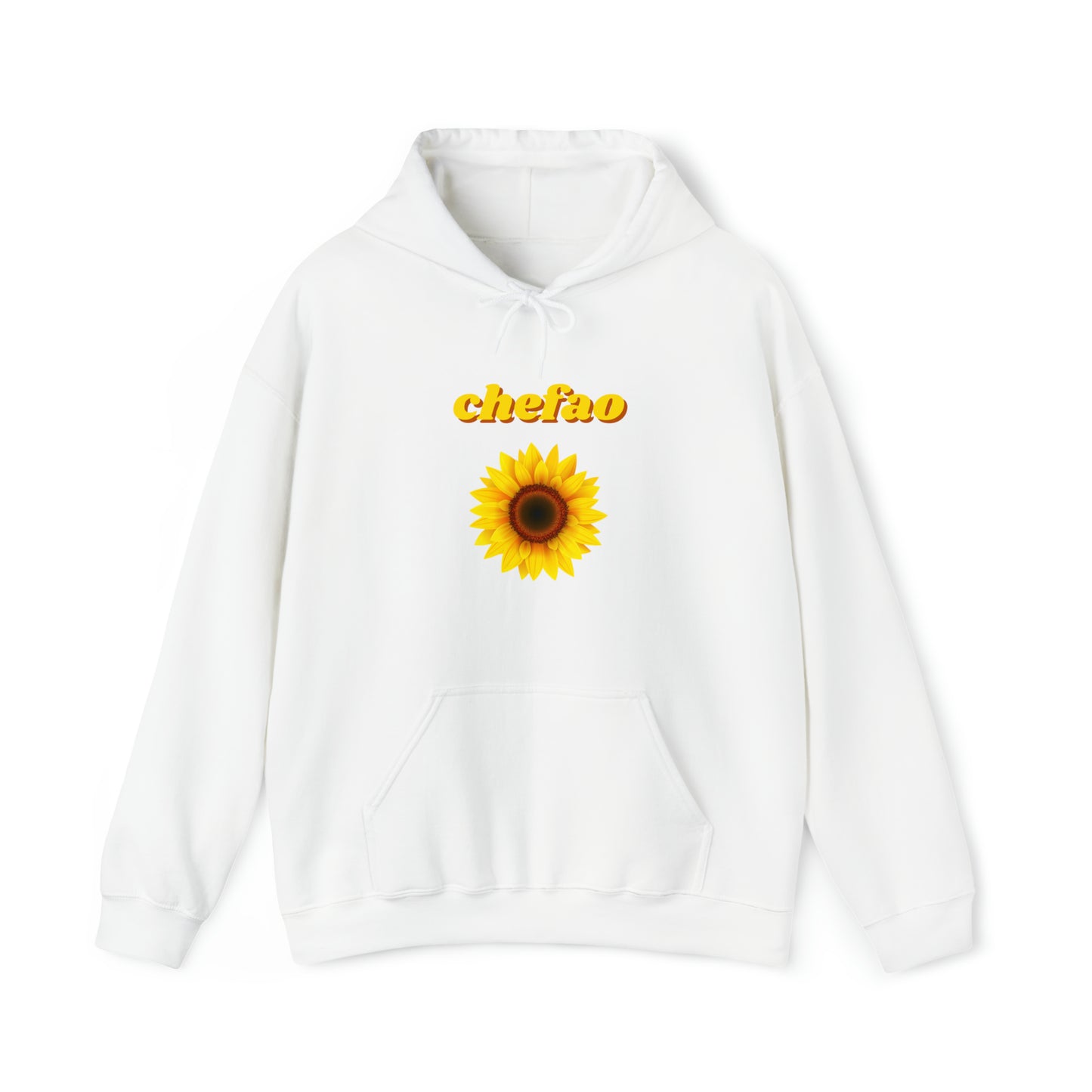 Chefao Sunflower I, Unisex Heavy Blend Hooded Sweatshirt