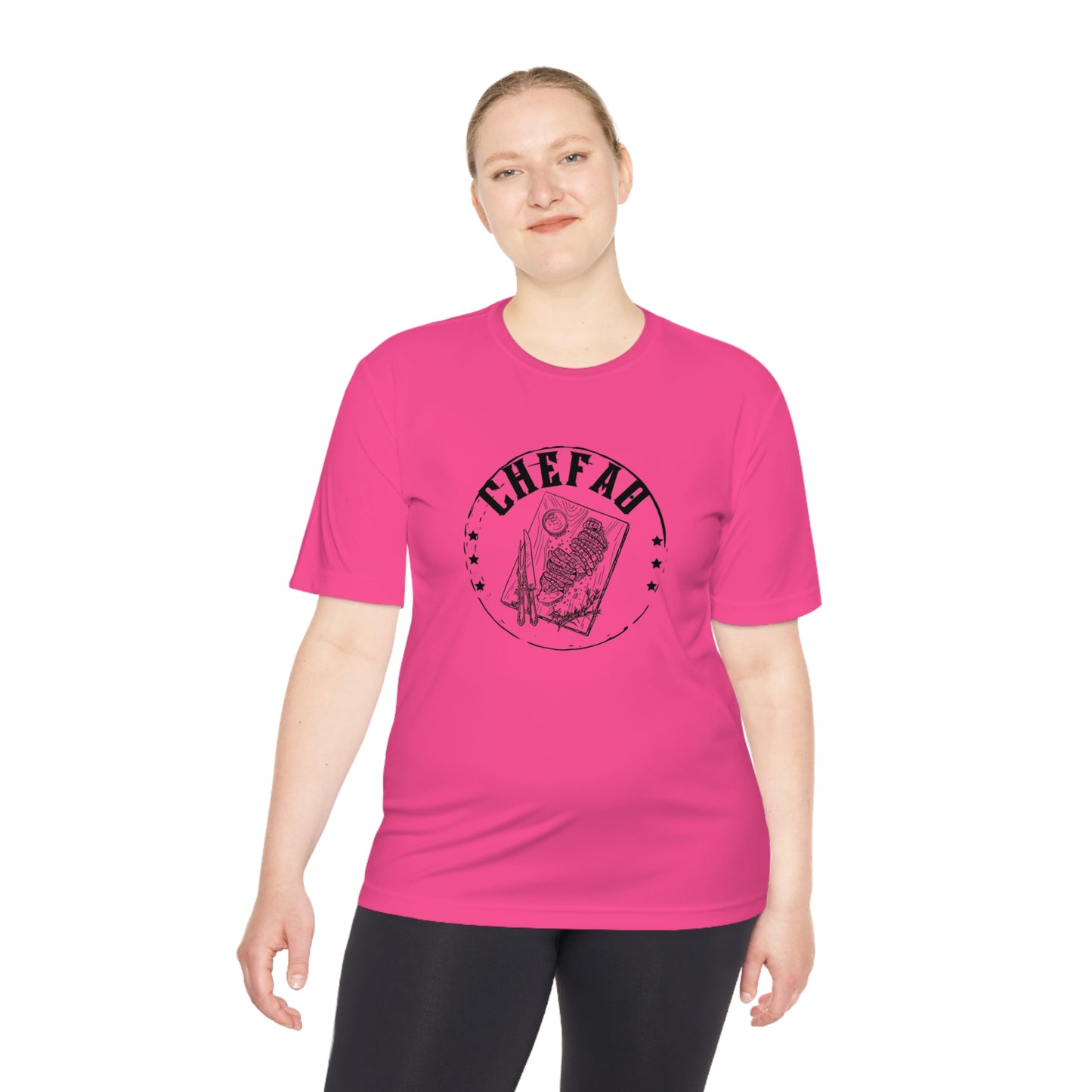 Chefao Barbque, Unisex Moisture Wicking Tee