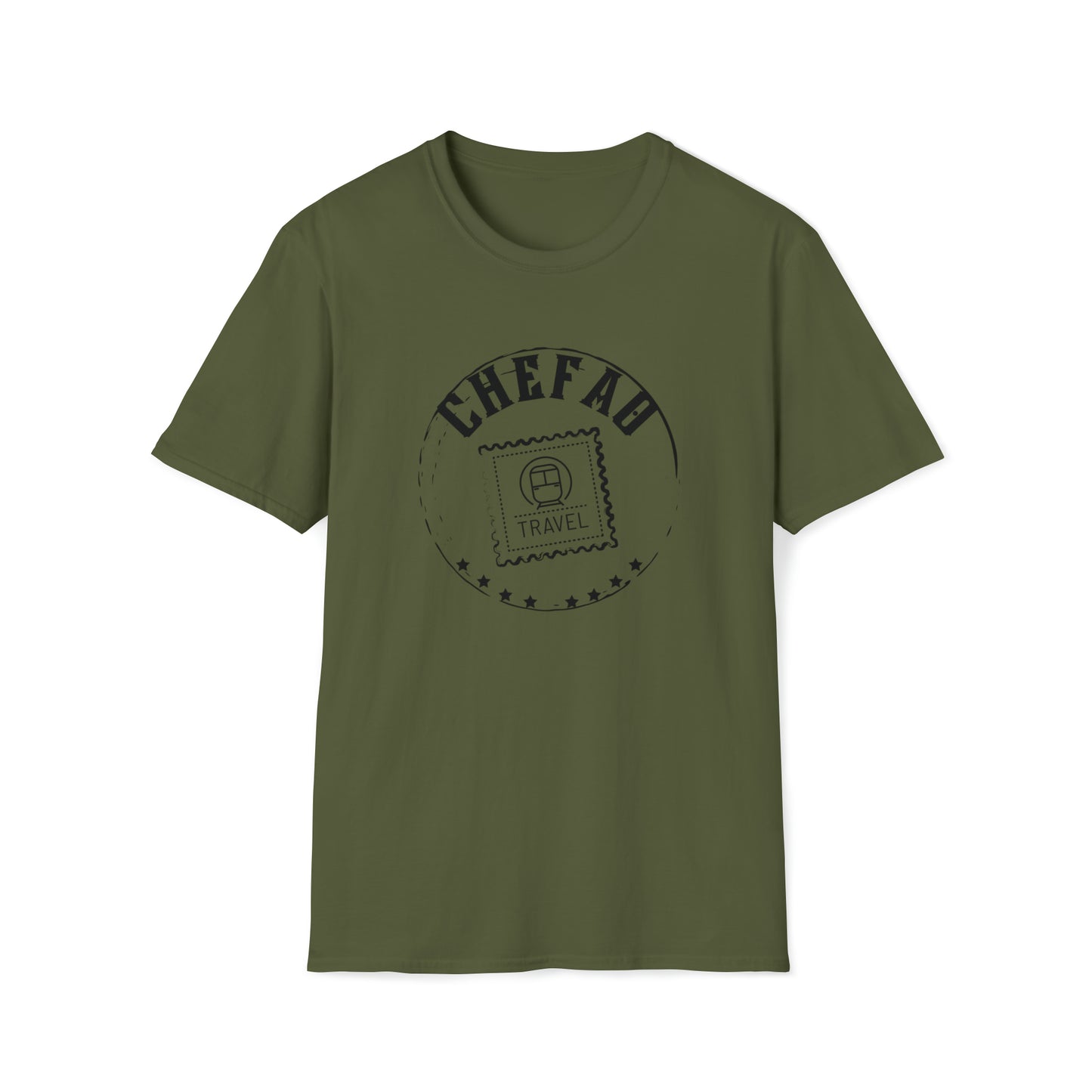 Chefao Travel  II, Unisex Softstyle T-Shirt