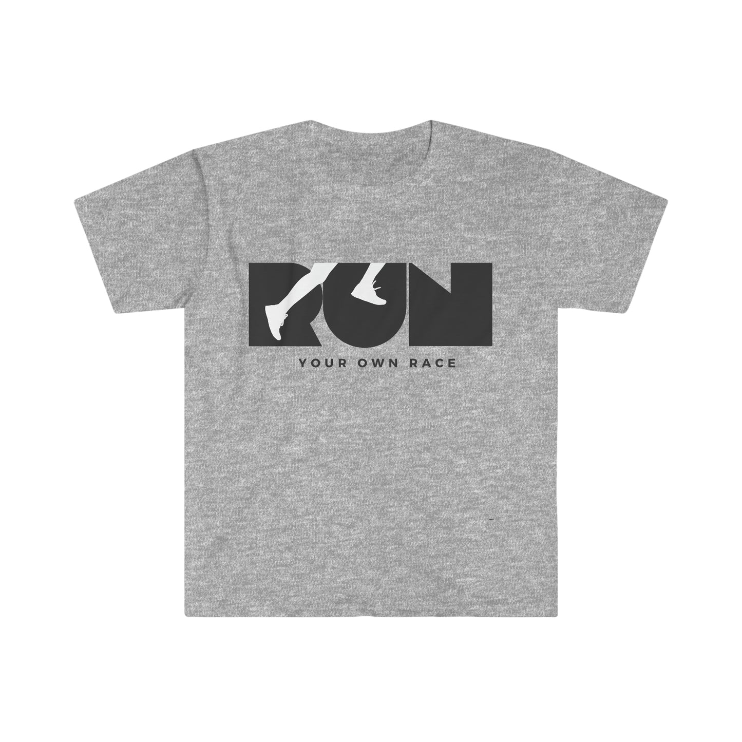 Run Your Own Race, Unisex Softstyle T-Shirt