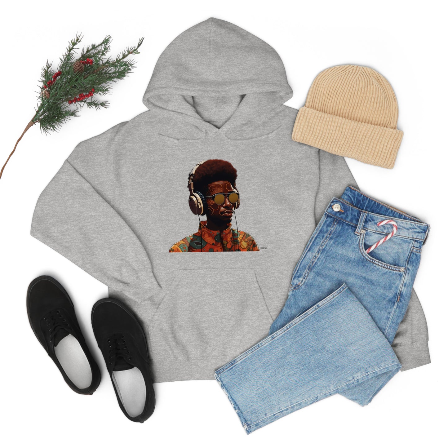 Music Zone, Unisex Heavy Blend Hooded Sweatshirt