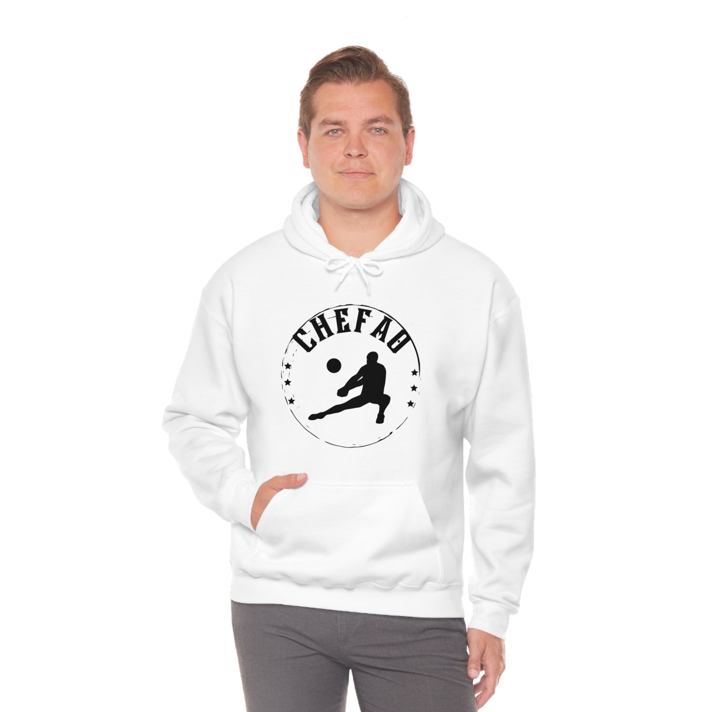 Chefao Volleyball II, Unisex Heavy Blend Hooded Sweatshirt