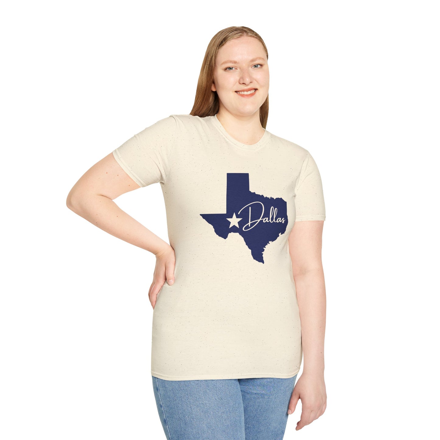 Chefao Dallas, Texas I, Unisex Softstyle T-Shirt