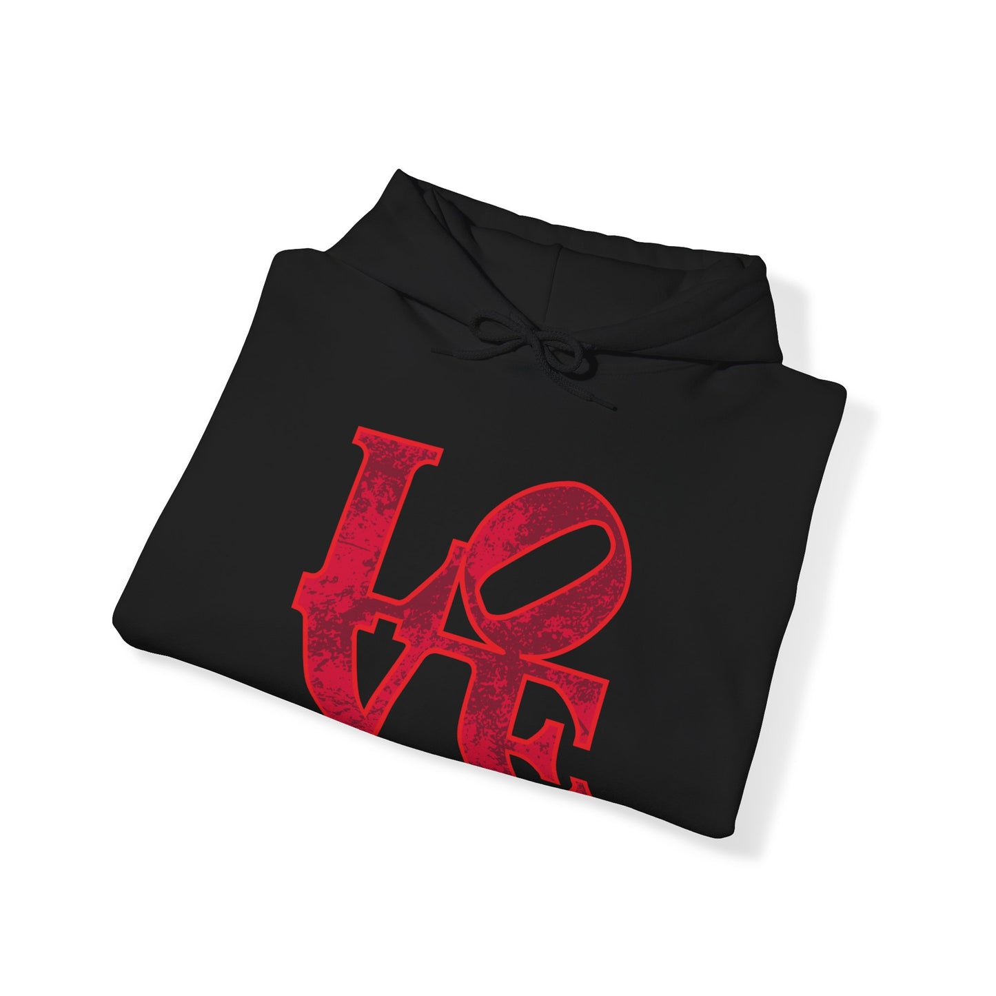 Chefao Love Blocks I, Unisex Heavy Blend Hooded Sweatshirt