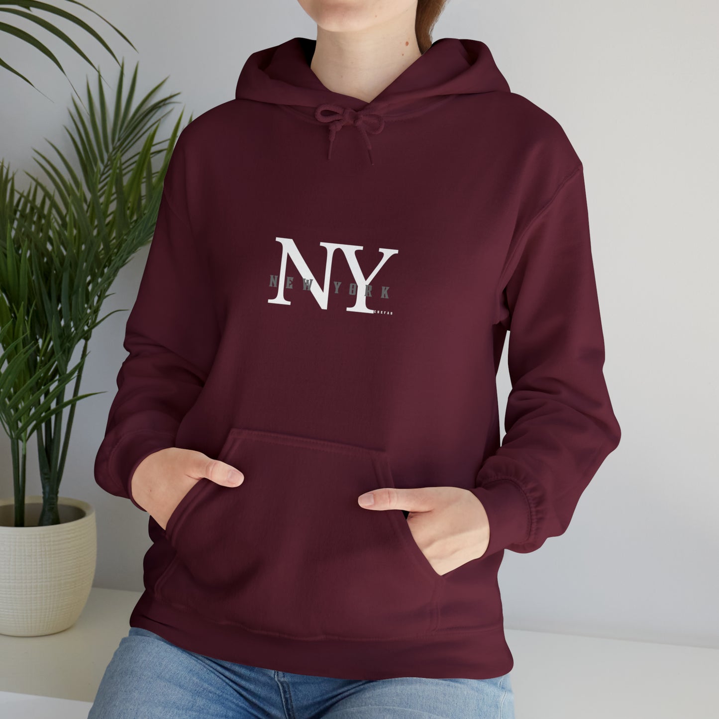 Chefao New York I, Unisex Heavy Blend Hooded Sweatshirt