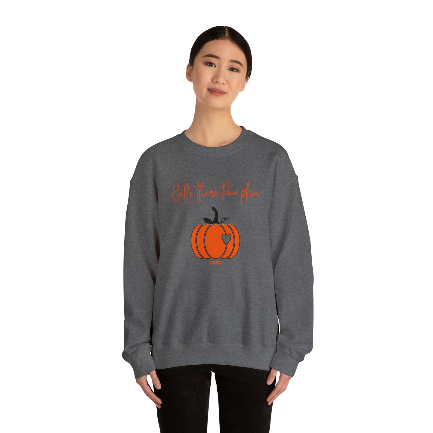 Hello There Pumpkin, Unisex Heavy Blend Crewneck Sweatshirt