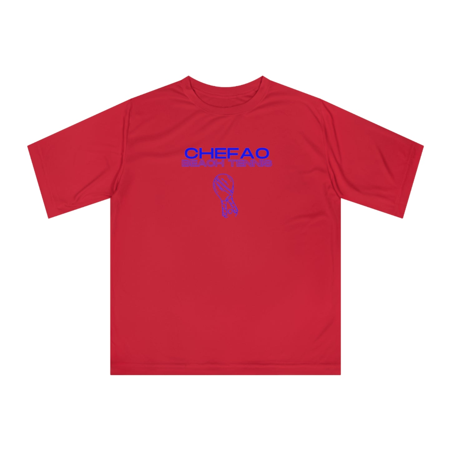 Chefao Beach Tennis I, Unisex Zone Performance T-shirt