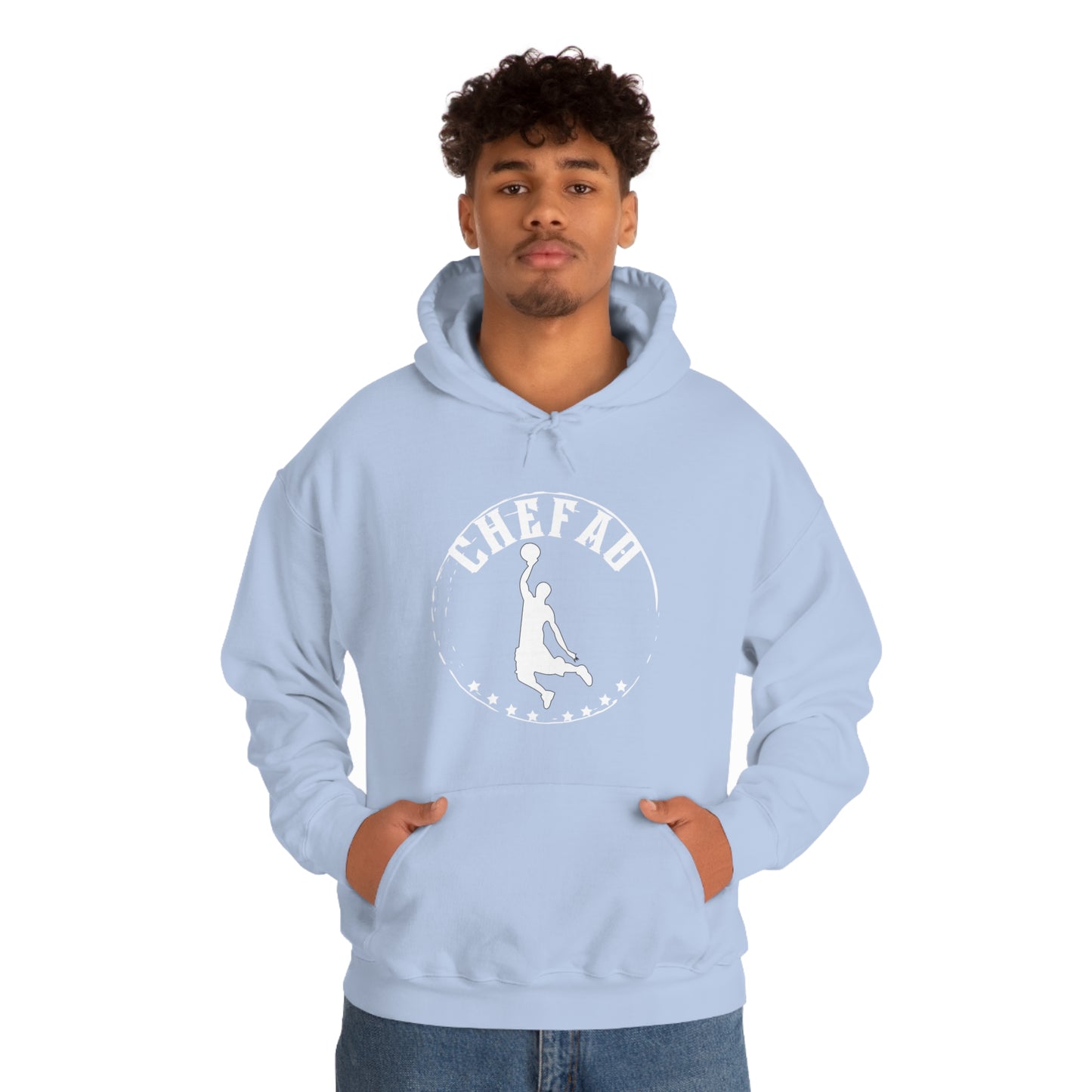 Chefao Basketball V Unisex Heavy Blend Hooded Sweatshirt