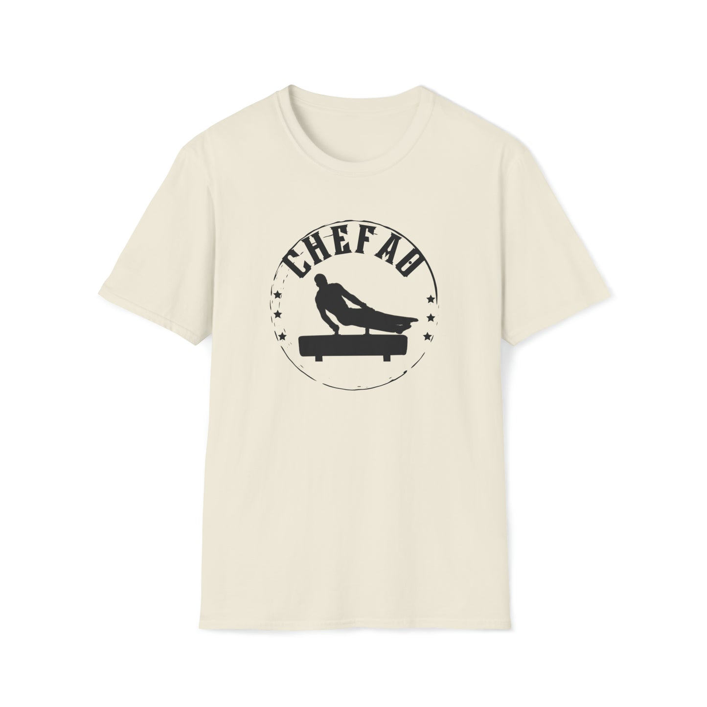 Chefao Pommel Horse I, Unisex Softstyle T-Shirt