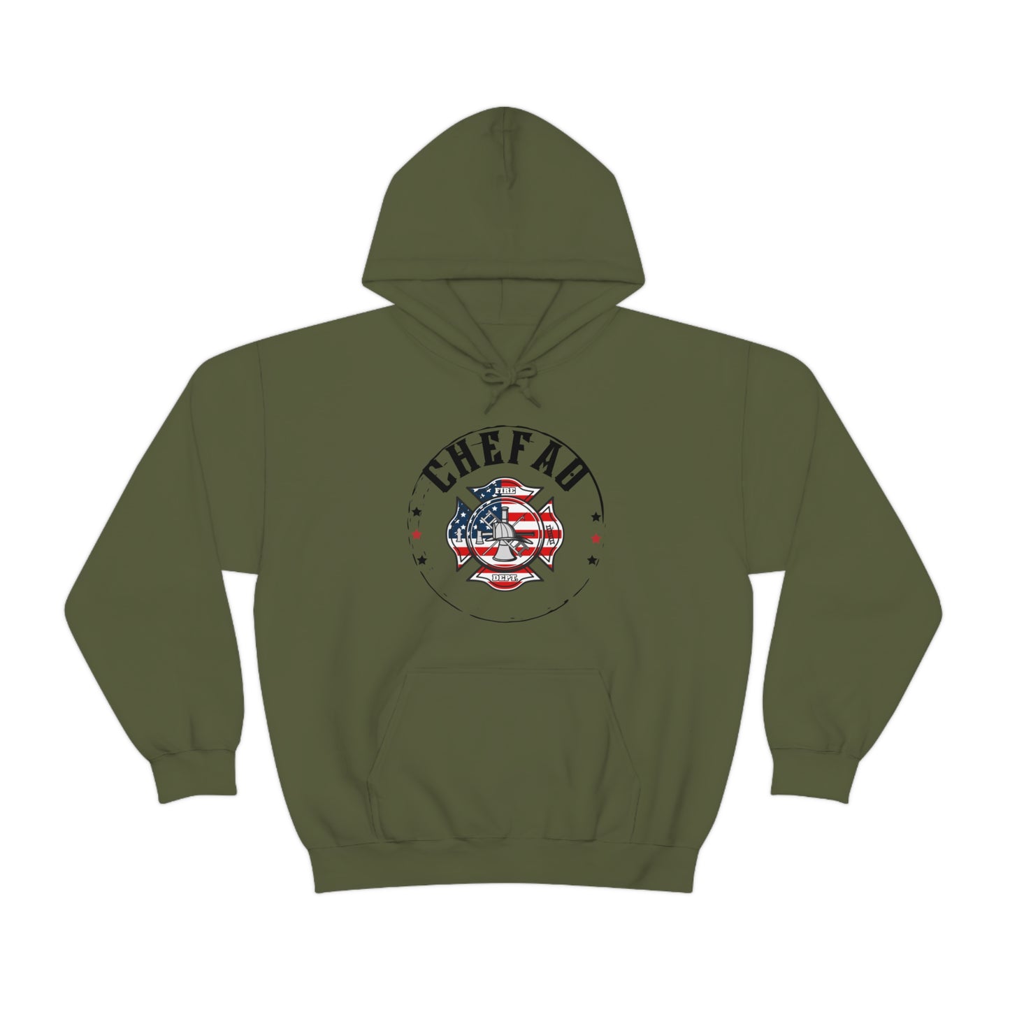 Chefao Fire II, Unisex Heavy Blend Hooded Sweatshirt