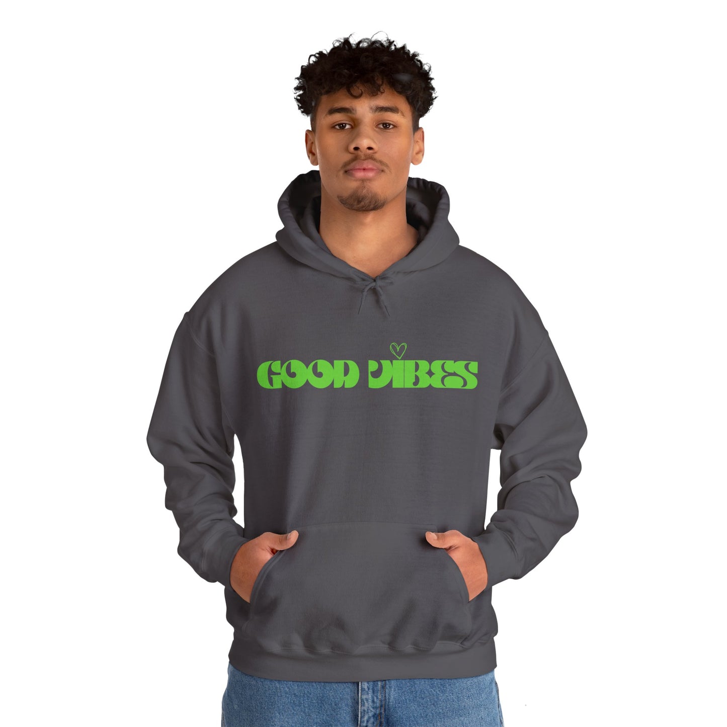 Good Vibes I, Unisex Heavy Blend™ Hooded Sweatshirt