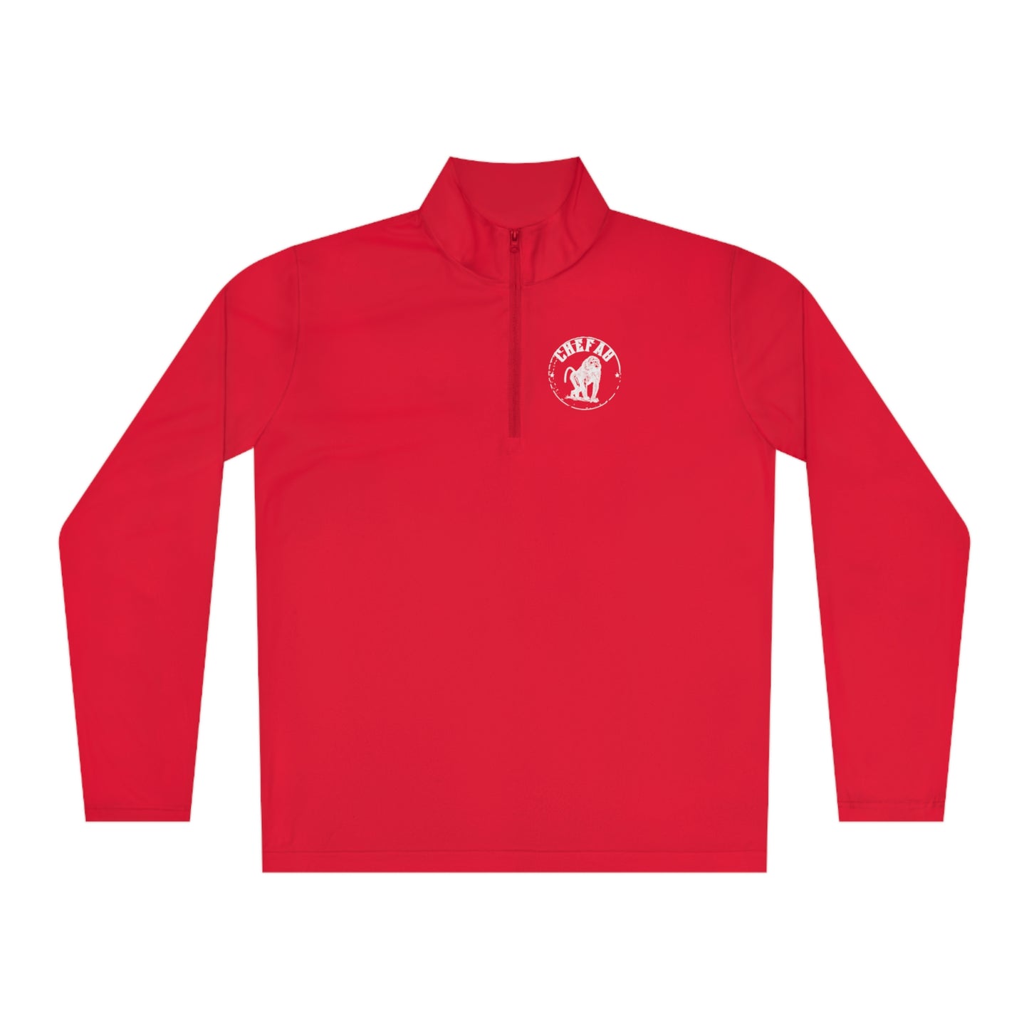 Chefao Baboon, Unisex Quarter-Zip Pullover