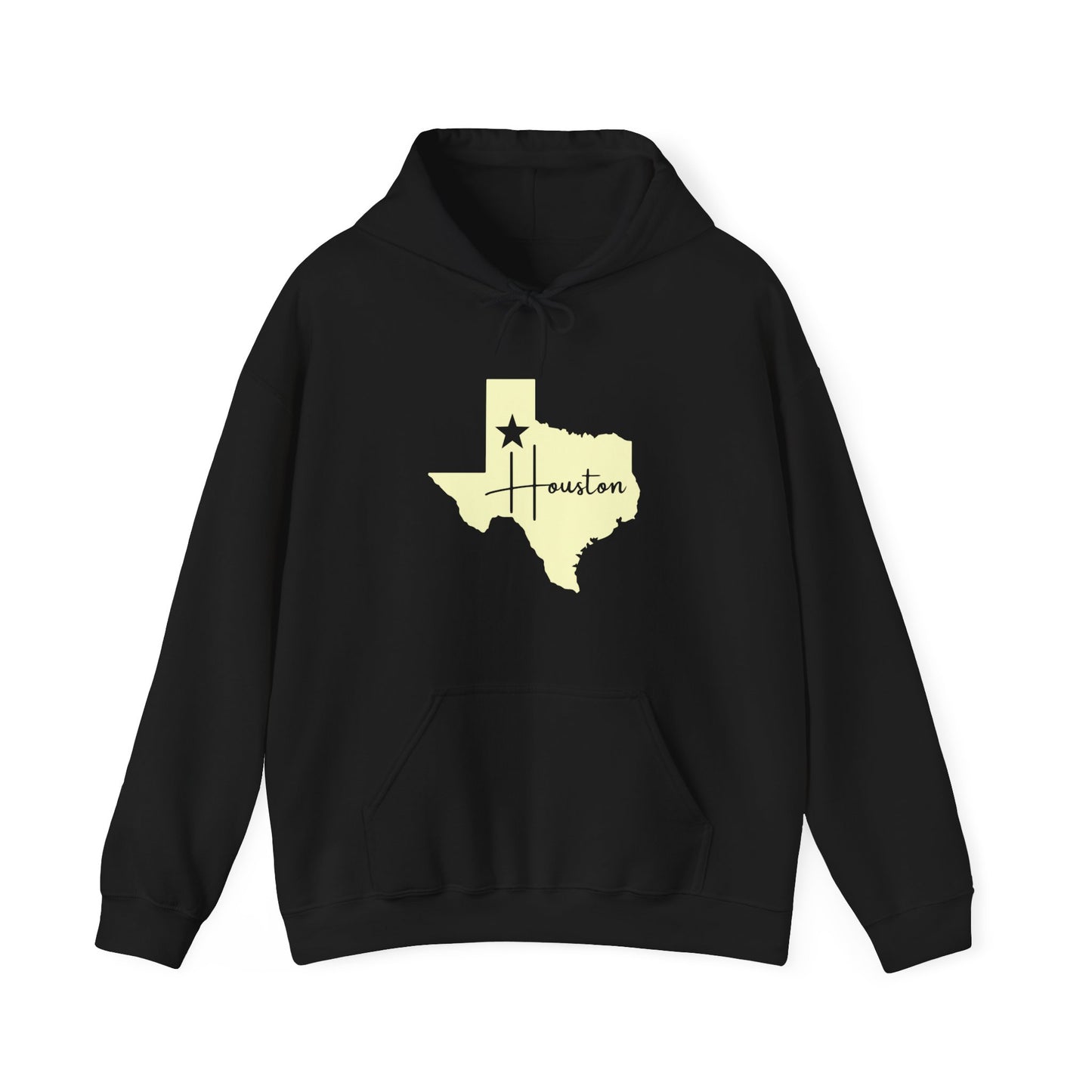Chefao Houston, Texas I, Unisex Heavy Blend Hooded Sweatshirt