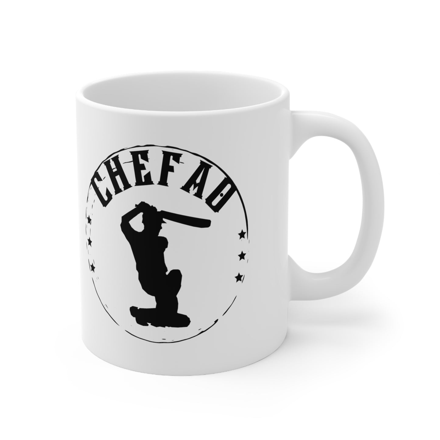 Chefao Cricket l, White Coffee Mug 11oz