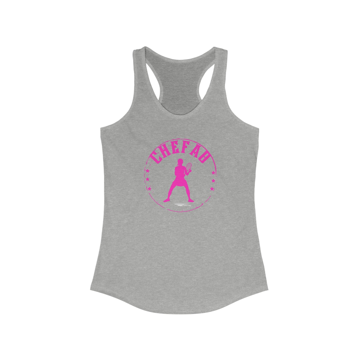 Chefao Tennis IV, Women's Racerback Tank