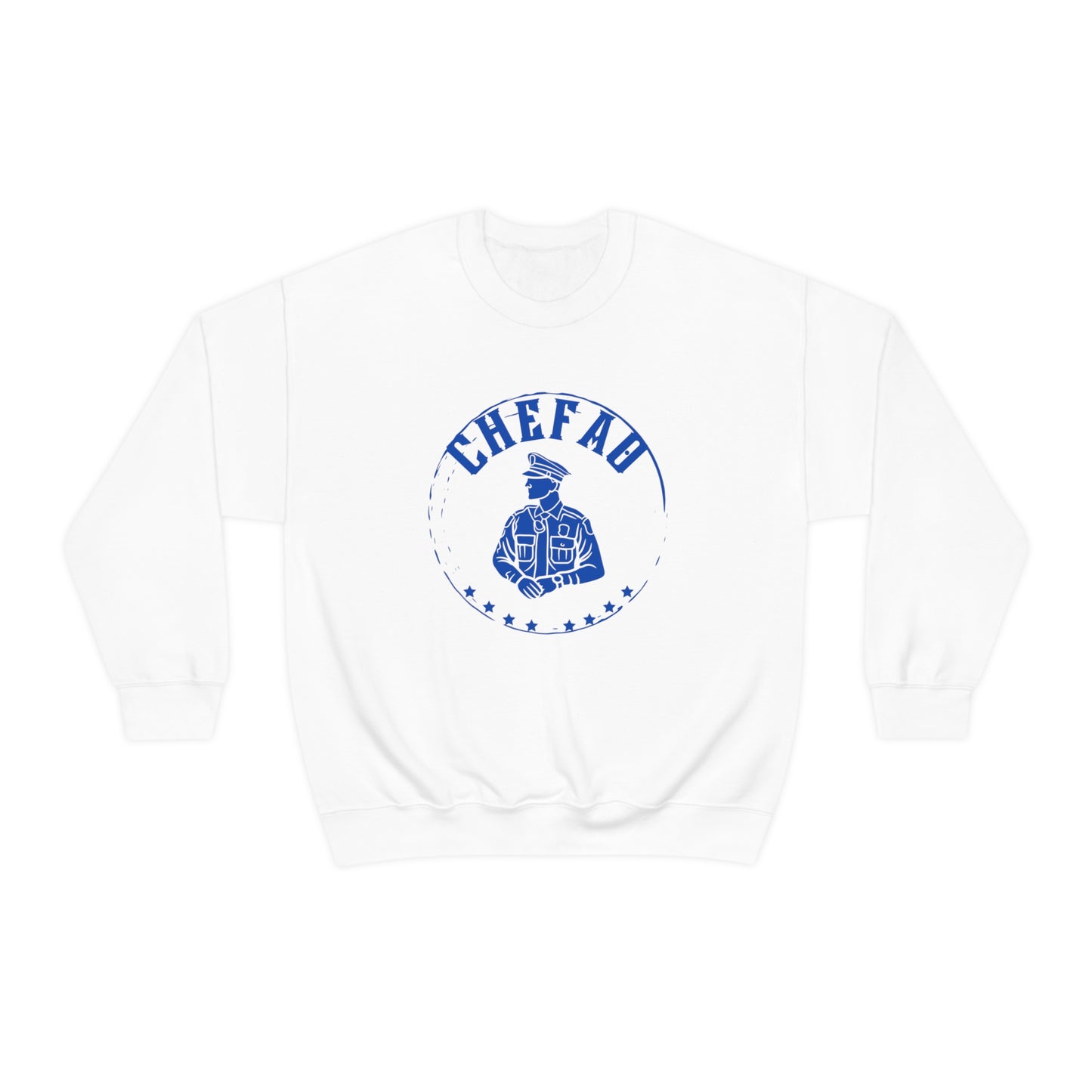 Chefao Police IV, Unisex Heavy Blend Crewneck Sweatshirt