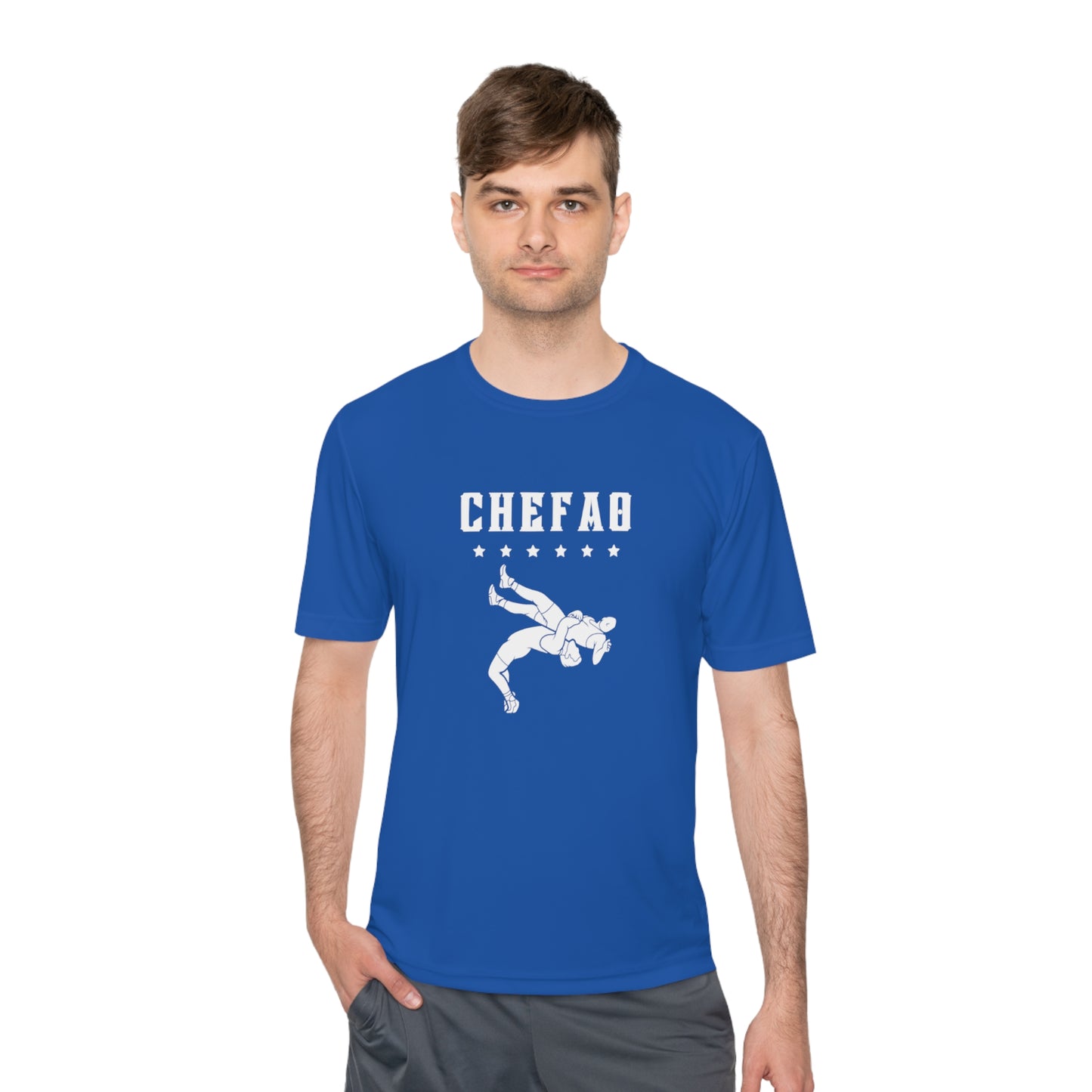 Chefao Wrestling IV, Unisex Moisture Wicking Tee