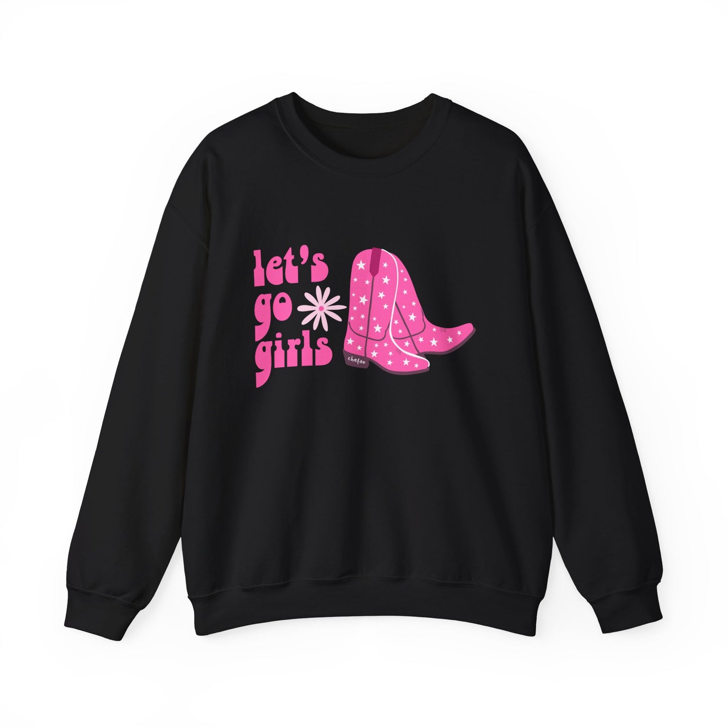 Let's Go Girls, Unisex Heavy Blend Crewneck Sweatshirt