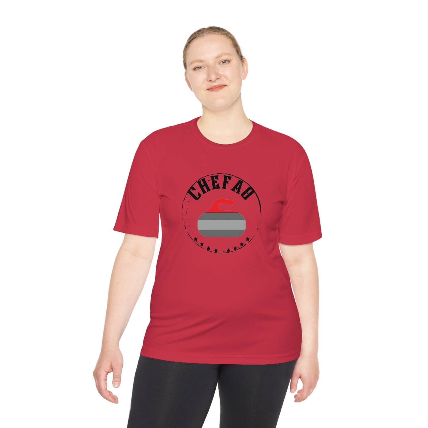 Chefao Curling I, Unisex Moisture Wicking Tee