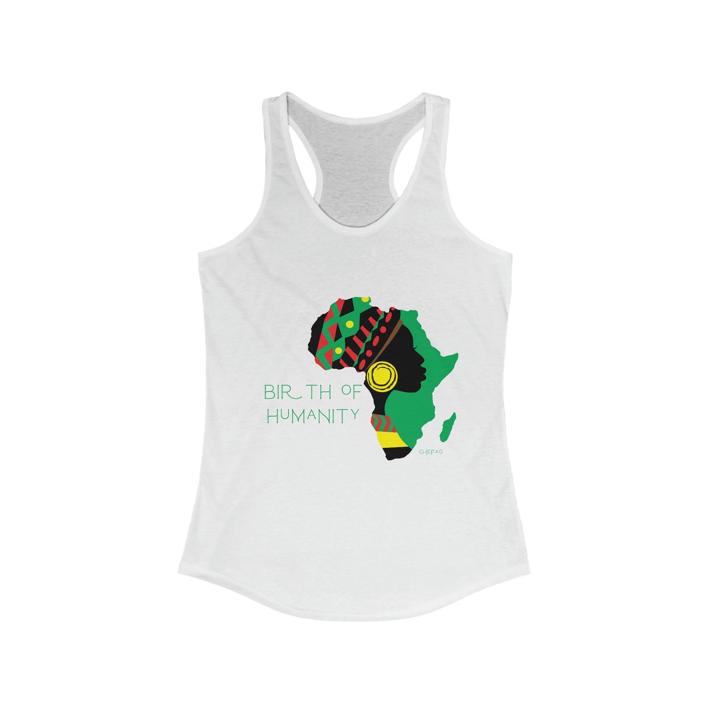 Birth of Humanity™ II, Women's Ideal Racerback Tank