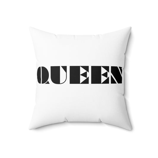 Queen's Crown, Spun Polyester Square Pillow