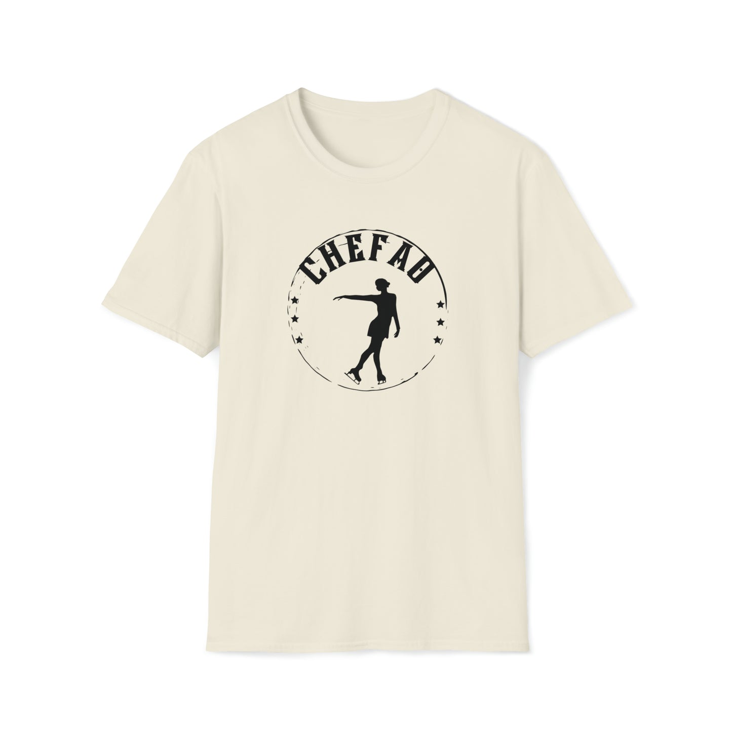 Chefao Ice Skating I, Unisex Softstyle T-Shirt