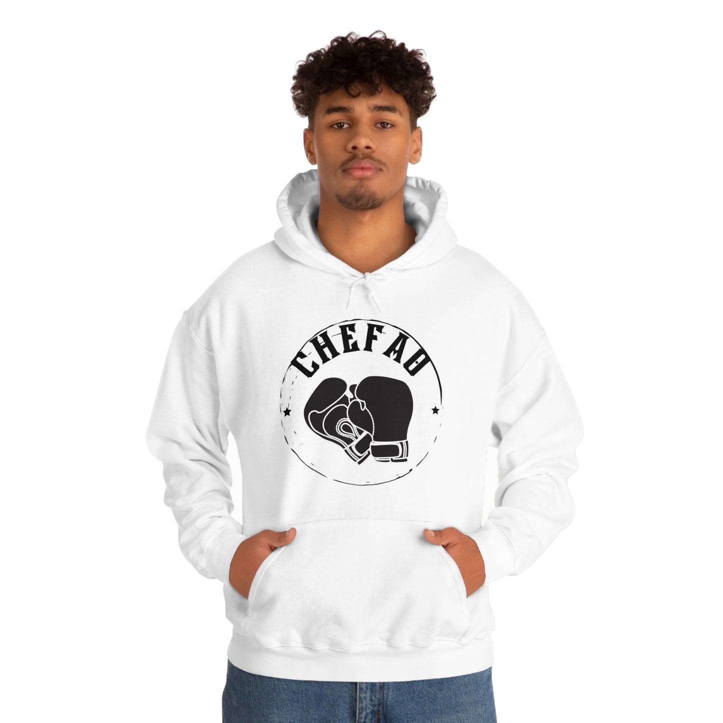 Chefao Boxing I, Unisex Heavy Blend Hooded Sweatshirt