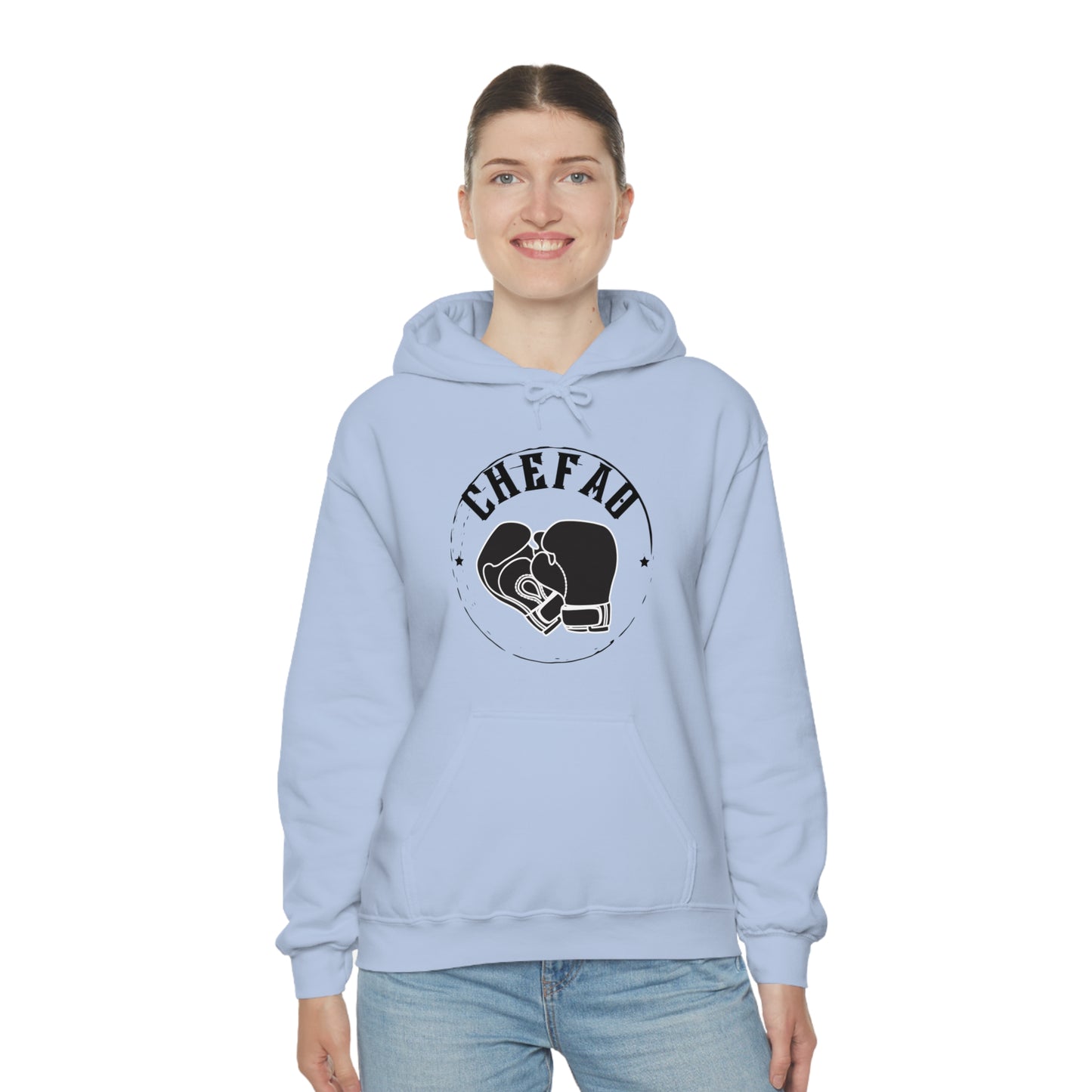 Chefao Boxing I, Unisex Heavy Blend Hooded Sweatshirt