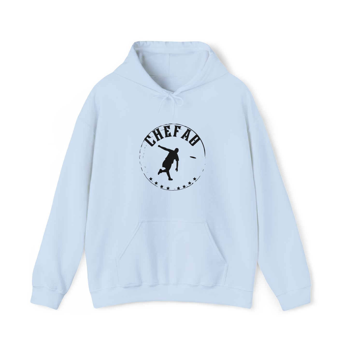 Chefao Frisbee I, Unisex Heavy Blend Hooded Sweatshirt