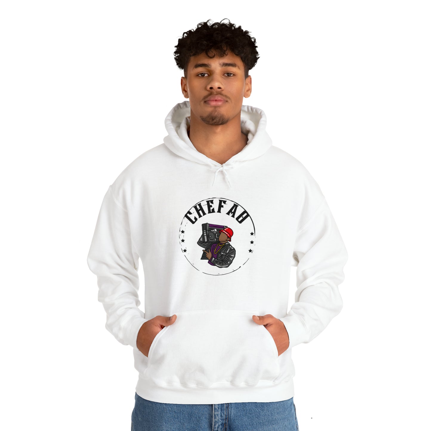 Chefao Rap II, Unisex Heavy Blend Hooded Sweatshirt