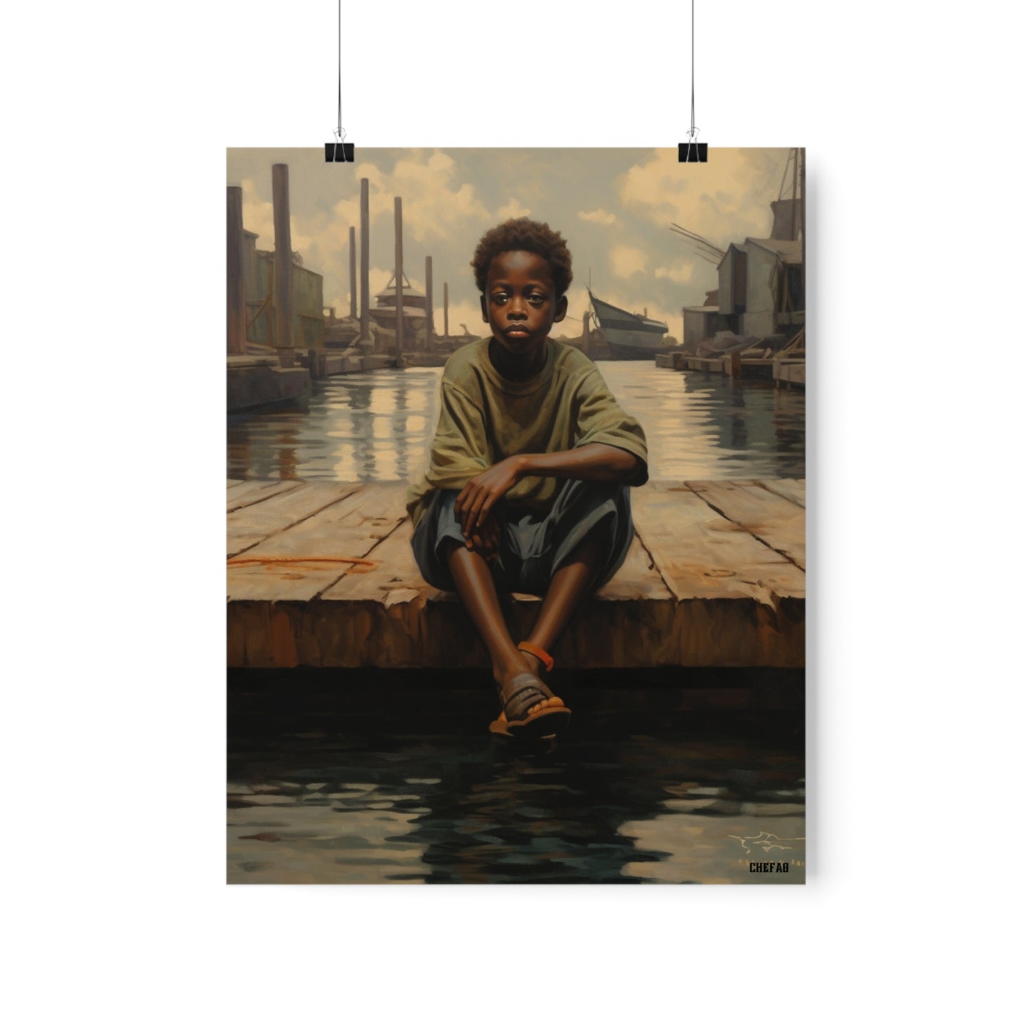 Boy Wonder, Premium Matte Vertical Posters