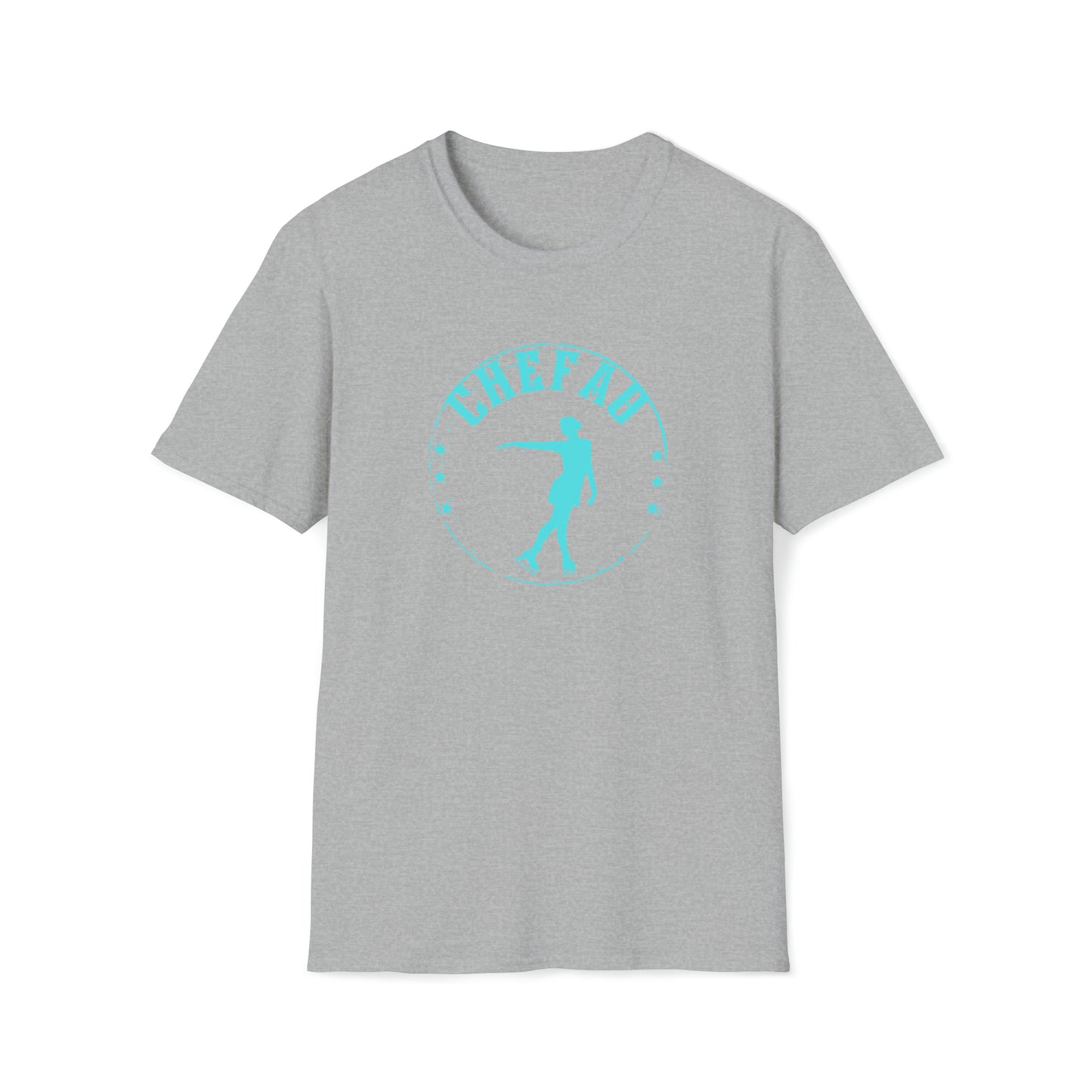 Chefao Ice Skating I, Unisex Softstyle T-Shirt