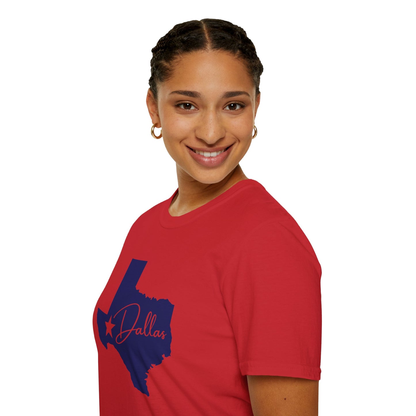 Chefao Dallas, Texas I, Unisex Softstyle T-Shirt