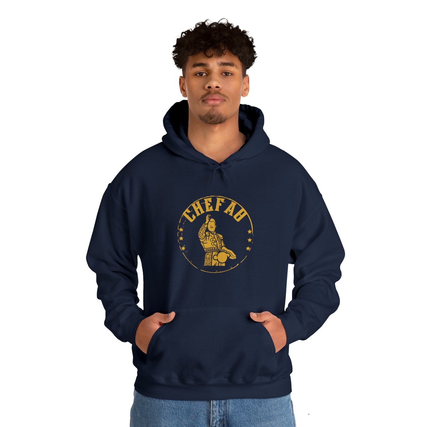 Chefao Bullfighter II, Unisex Heavy Blend Hooded Sweatshirt