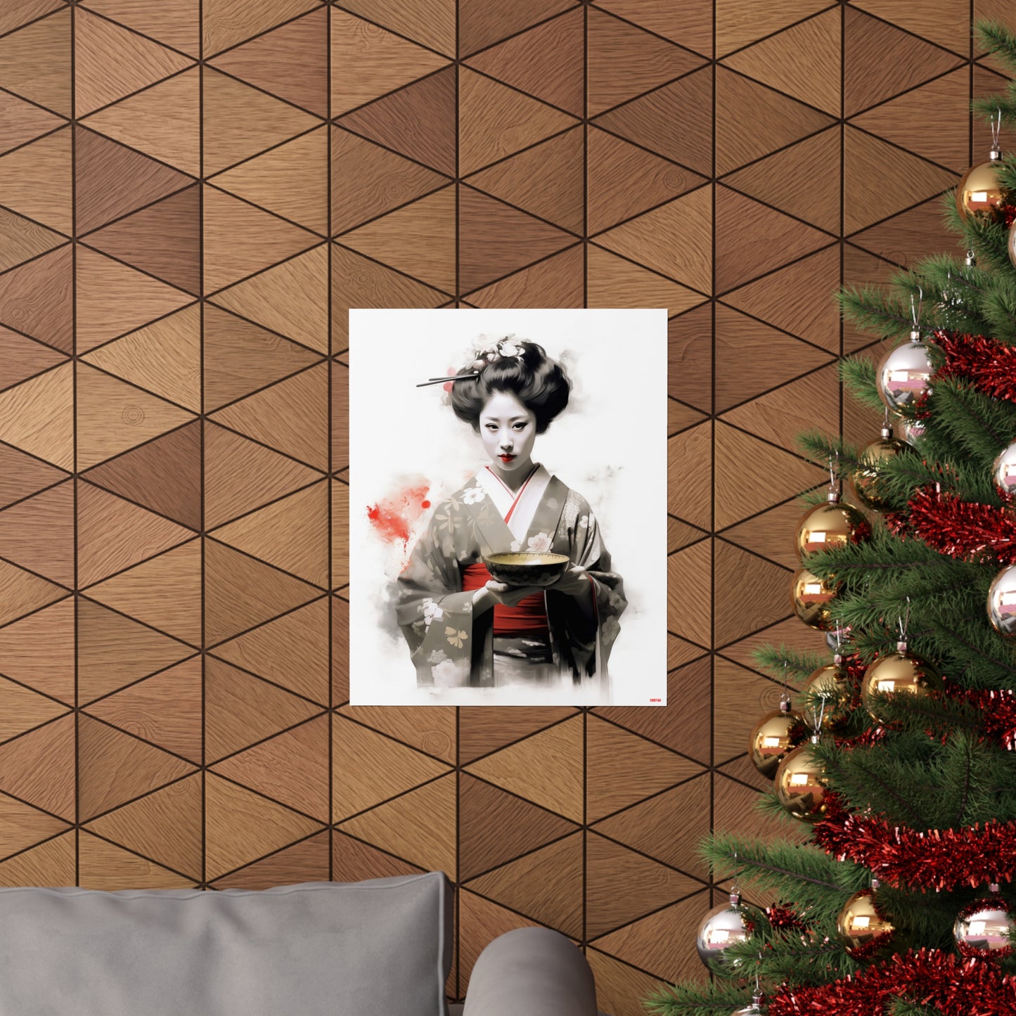 The Geisha, Premium Matte Vertical Posters