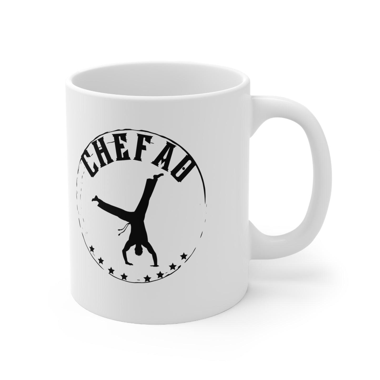 Chefao Capoeira I, White Coffee Mug, 11oz