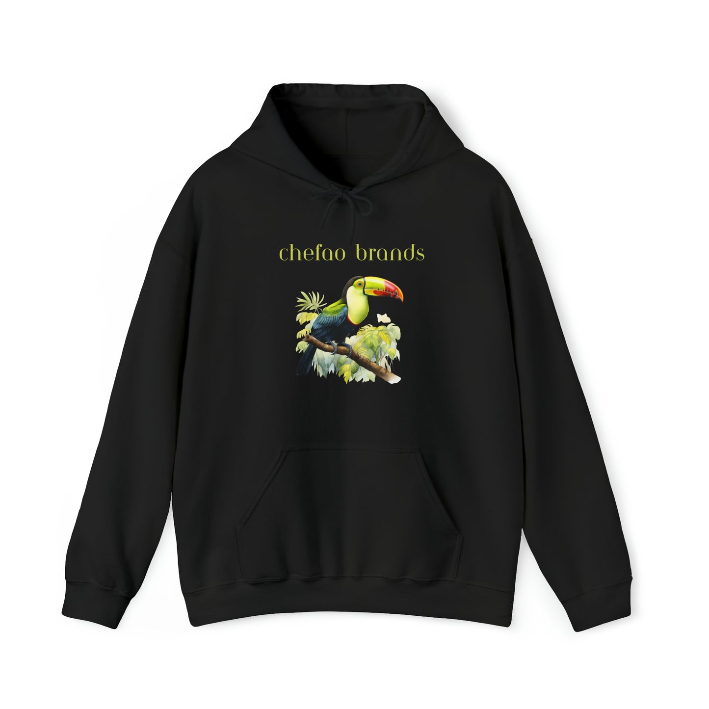 Keel Billed Toucan I, Unisex Heavy Blend Hooded Sweatshirt