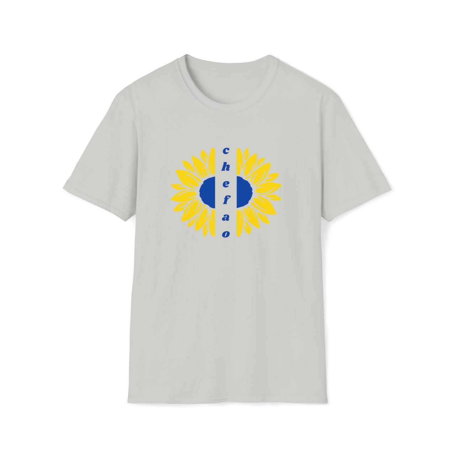 Chefao Sunflower II, Unisex Softstyle T-Shirt