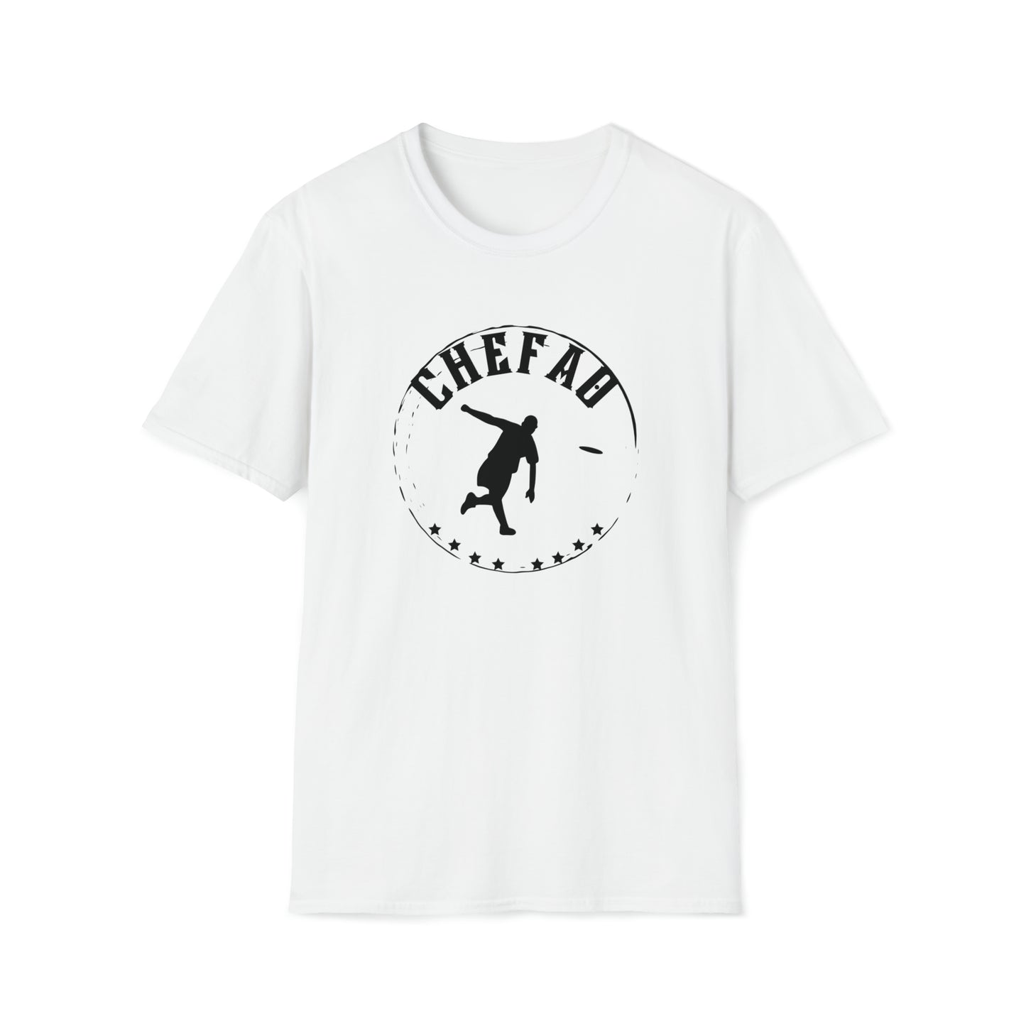 Chefao Frisbee I, Unisex Softstyle T-Shirt