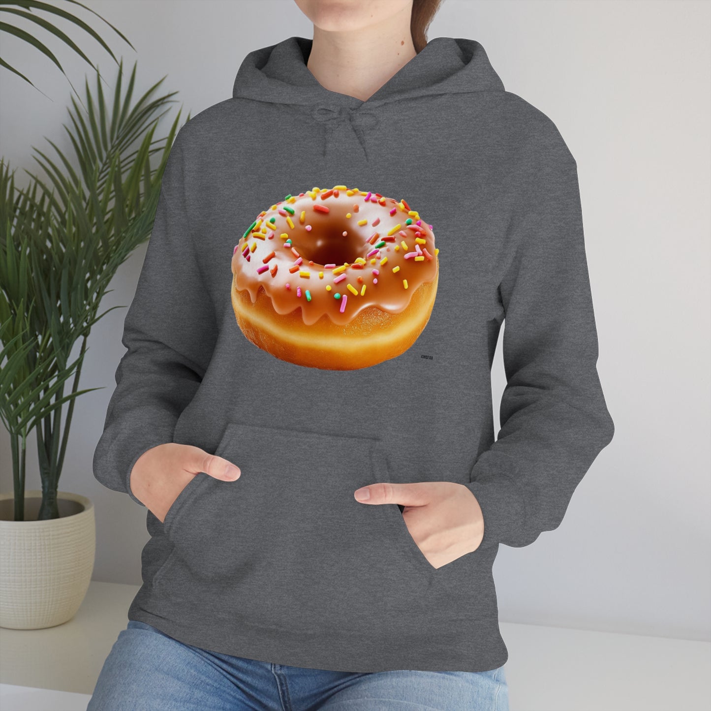 Sprinkled Donut, Unisex Heavy Blend Hooded Sweatshirt