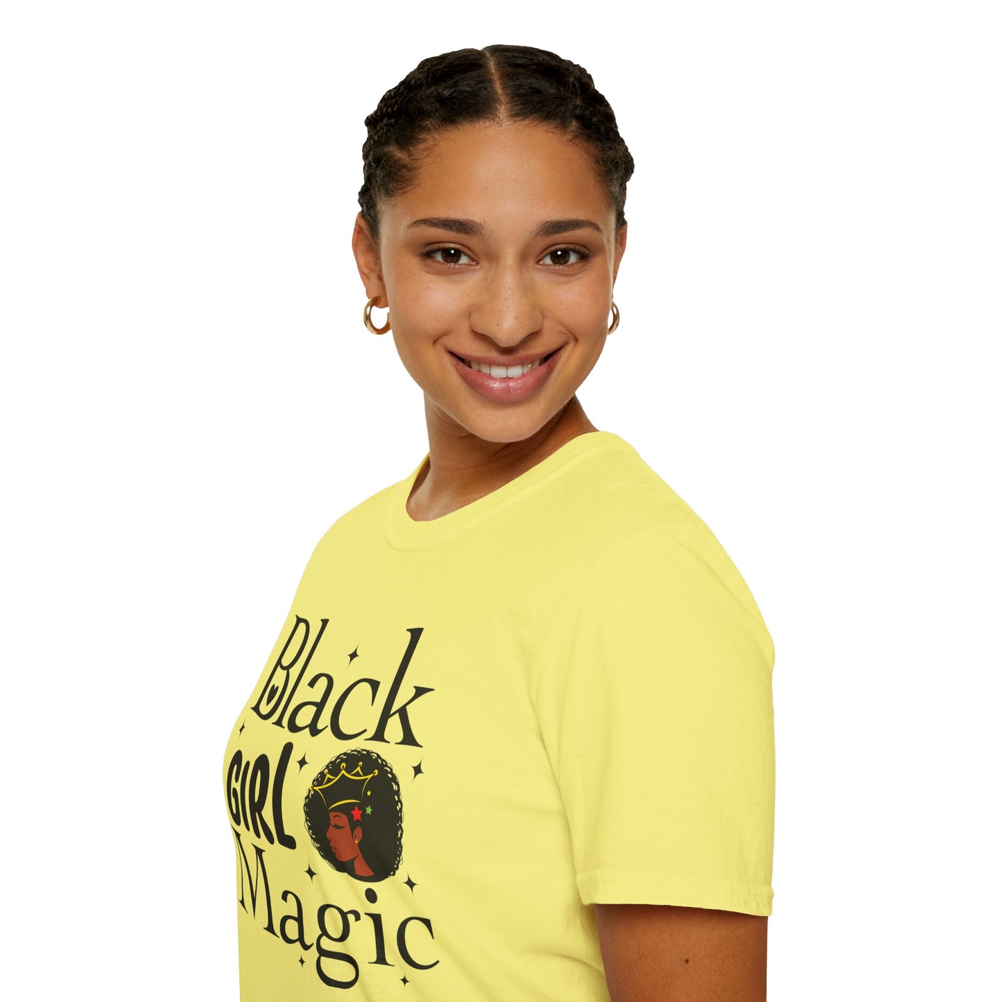 Chefao Black Girl Magic I, Unisex Softstyle T-Shirt