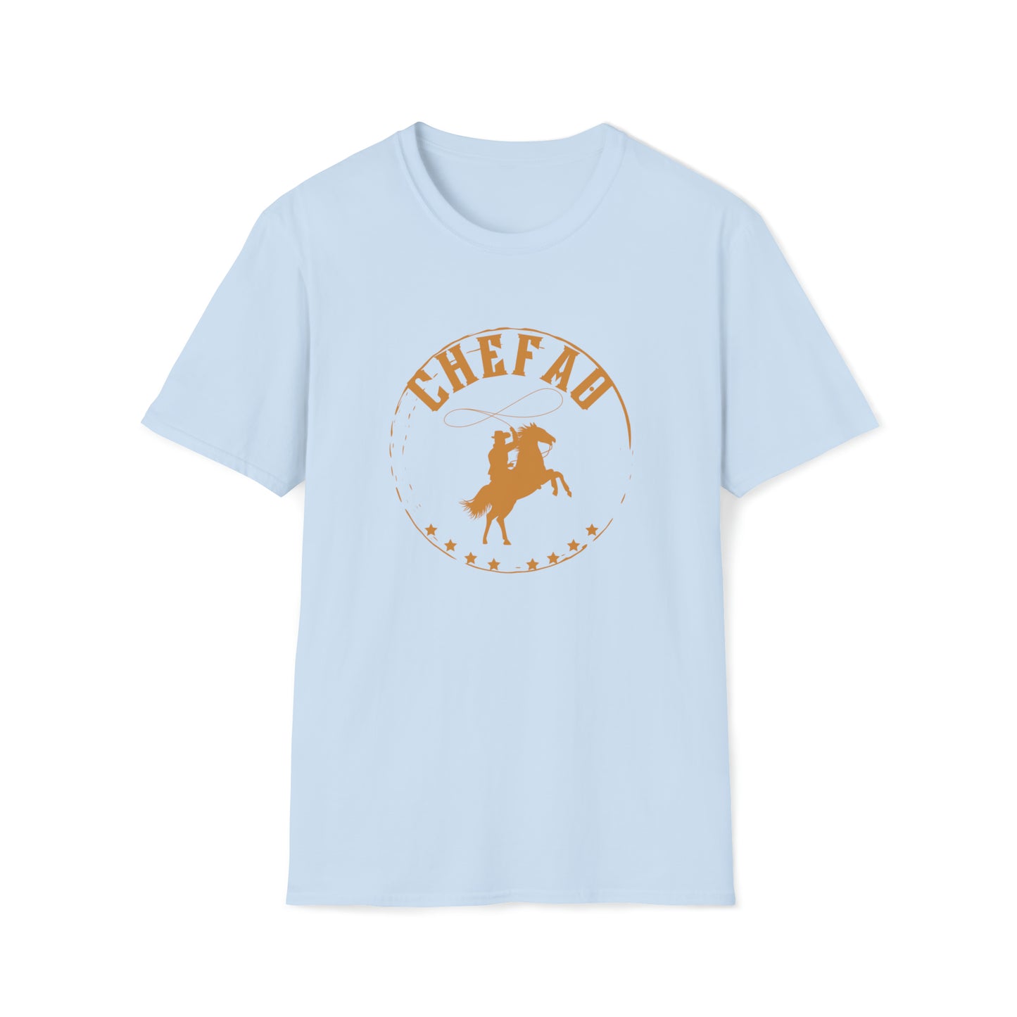 Chefao Cowboy V, Unisex Softstyle T-Shirt