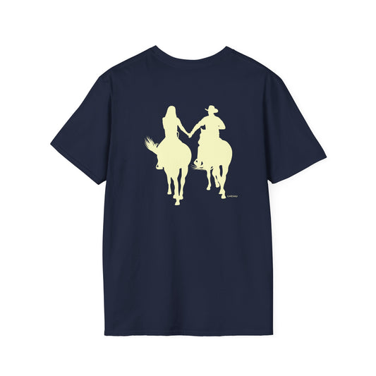 Chefao Cowboy and Cowgirl I, Unisex Softstyle T-Shirt