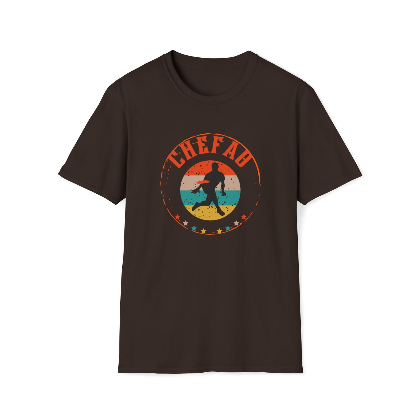 Chefao Frisbee I, Unisex Softstyle T-Shirt